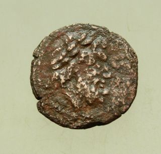 Sicily,  Akragas.  Ca.  213 - 210 B.  C.  Ae 23 Mm Zeus Eagle