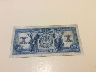 1935 10$ Canadian Bank of Commerce FINE 2