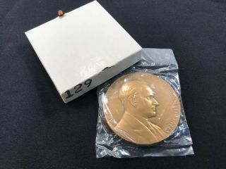 Calvin Coolidge Inauguration 3 " Bronze Medal - U.  S.