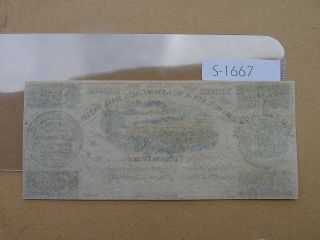 CANADA BANKNOTE 1837 15 PENCE 50 SOUS MONTREAL LOWER CANADA CHAMPLAIN S1667 2