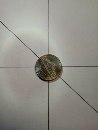 1999 P Jefferson Nickel Rotated Die Error Coin 4