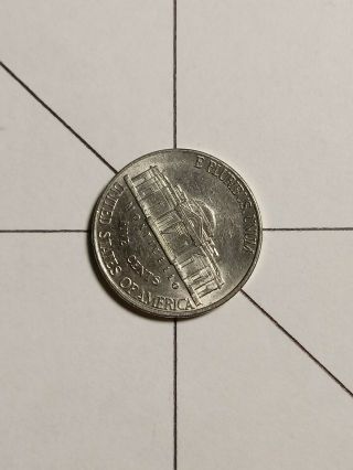 1999 P Jefferson Nickel Rotated Die Error Coin 5