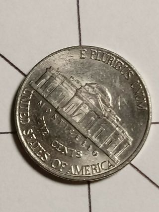 1999 P Jefferson Nickel Rotated Die Error Coin 8