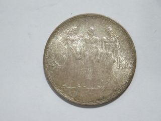Czechoslovakia 1933 20 Korun Commemorative Silver Toned World Coin ✮cheap✮