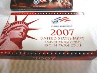 2007 United States Silver Proof Set 3