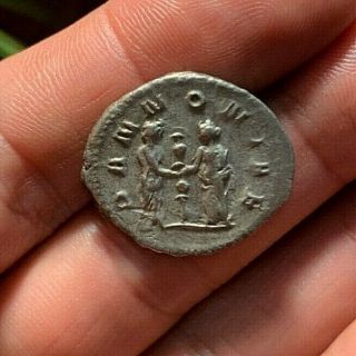 SCARCE Ancient Roman Coin Antoninianus TRAJAN DECIUS 250AD PANNONIA RIC41a 4.  57g 2