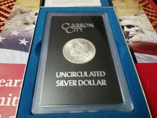 1883 - Cc Morgan Silver Dollar Gsa Hoard Carson City And.