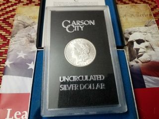 1883 - CC Morgan Silver Dollar GSA Hoard Carson City and. 3