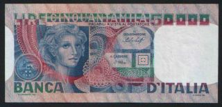 Italy 50000 Lire 1977 Pick 107a First Date