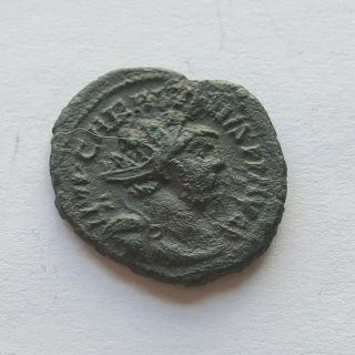 Scarce Ae Antoninianus Of Carausius,  Emperor Of Britain / Pax