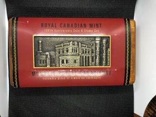 Royal Canadian 100th Anniversary Coin and Stamp Set 3