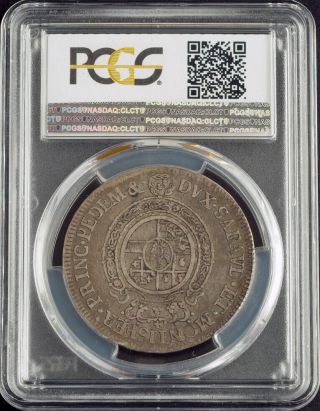1780,  Sardinia,  Victor Amadeus III.  Scarce Silver ½ Scudo Coin.  PCGS F - 15 4
