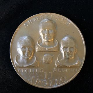 Apollo 11,  1969.  Medal " Man 