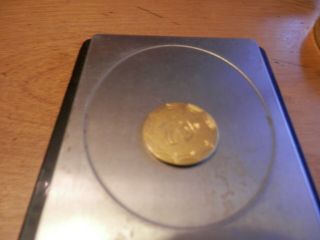 INVESTMENT TIME 6.  4 Grams 22KT? Gold US $5 Gold Coin for Scrap - NR/BO 2