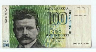 Finland 100 Markkaa 1986 Vf