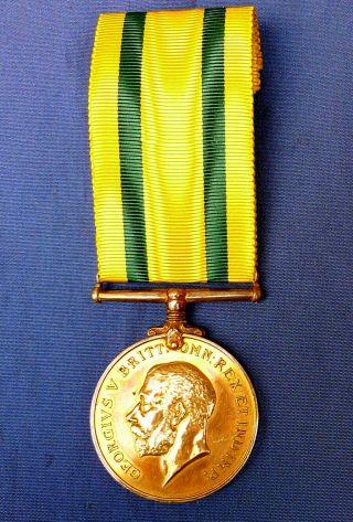 Ww1 British Medal; Territorial Force War Medal 1914 - 1919; Un - Named/erased.