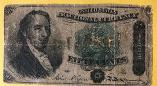 United States Fractional Currency Note 50 Cents 1864