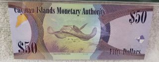 Cayman Islands,  Monetary Authority Pick 42a 2010 $50 Dollars PMG 65 EPQ Gem UNC 4
