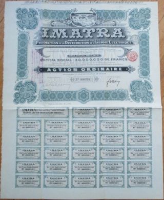 1912 Stock/bond Certificate: 