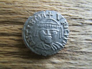 Maurice Tiberius 582 - 602 Ad Silver Siliqua.  Vandals.  Ultra Rare
