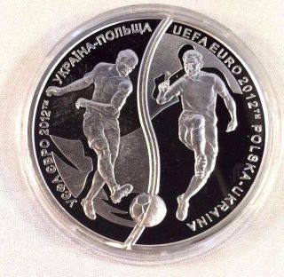 Ukraine Poland 2012 Silver Uefa European Football Championship Soccer