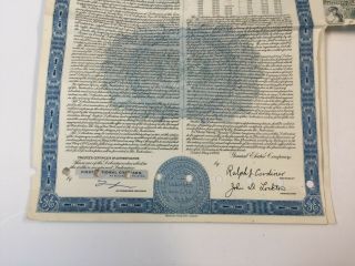 1956 GENERAL ELECTRIC $1,  000.  00 DEBENTURE Stock Bond 3