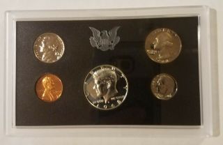 1968 - S Us Proof Set 5 Gem Coins 40 Silver Half W/ Box