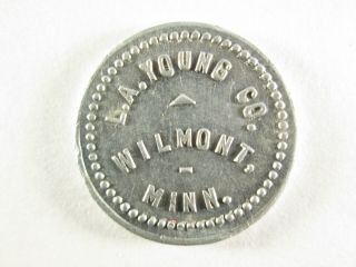 Wilmont,  Minnesota Mn - L.  A.  Young Co.  - G/f 5c I/m - Trade Token