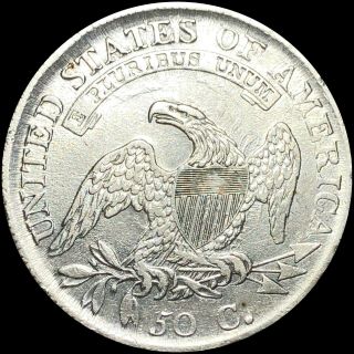 1811 Capped Bust Half Dollar ALMOST UNCIRCULATED High End Philadelphia Coin NR 2