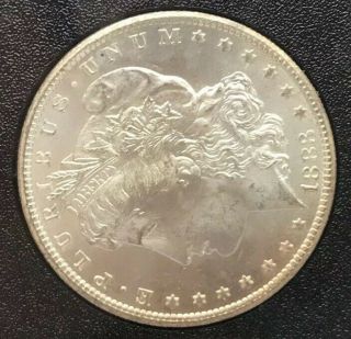 1883 CC MS65 GSA Hoard Morgan Silver Dollar NGC Certified Gem With Box/COA 7