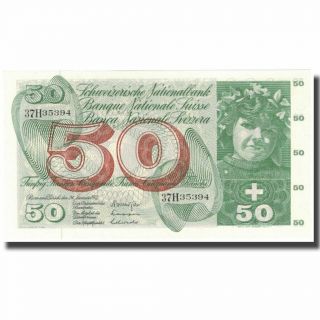 [ 578946] Banknote,  Switzerland,  50 Franken,  1972,  1972 - 01 - 24,  Km:48l,  Unc (63)