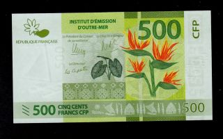 French Pacific Territories 500 Francs (2014) Pick 5 Unc.