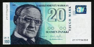 Finland 20 Markkaa 1993 Litt A Unc