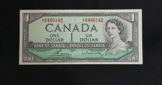 Bank Of Canada,  1 Dollar 1954,  Xf