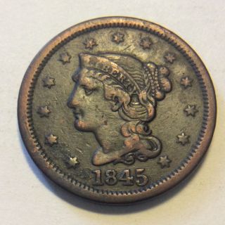 1845 Large Cent B289