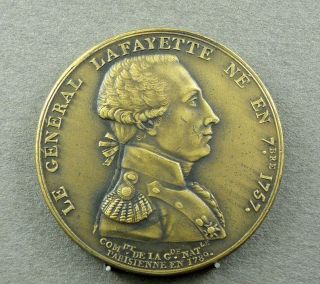 French Medal.  General Lafayette,  1931 Colonial Exposition Internationale.  Paris.