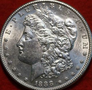 Uncirculated 1888 - S San Francisco Silver Morgan Dollar