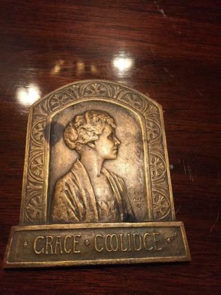 Grace Coolidge Bronze Medal,  Kelly Sculptor,  Medalic Art Co.