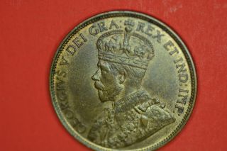 Canada 1 Cent 1912 Unc (my Opinion).  Red.  One.  C40
