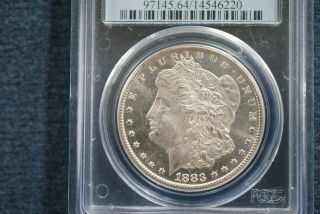 1883 Cc Norgan Silver Dollar Pcgs Ms 64 Dmpl