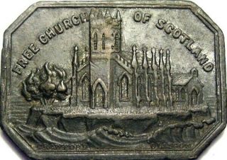 1843 Annan Dumfriesshire Scotland Communion Token Church Of Scotland