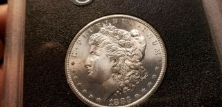 $1 1883 CC Morgan Silver Dollar GSA NGC GEM MS65 6