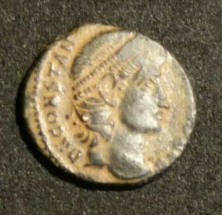 Constans Vot Xx Mvlt Xxx Sharp About 1600 Years Old Roman Coin