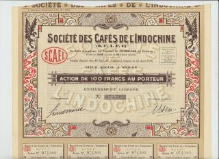 1926 Societe Cafes De L 
