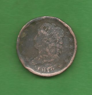 1812 Classic Head,  Only 1,  075,  500 Were Minted - 207 Years Old