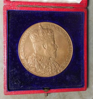 Edward Vii - Alexandria Official Coronation Medal 1902 Royal