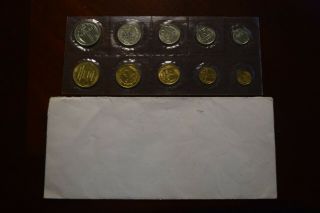 1973 Russia Soviet Union Ussr Leningrad Set 9 Coins,  Token W/
