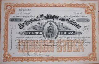 1888 Stock Certificate: 