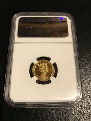 1990 GOLD ISLE OF MAN PENNY BLACK ANNIVERSARY 1/10 Oz PF 70 NGC COIN Proof 4