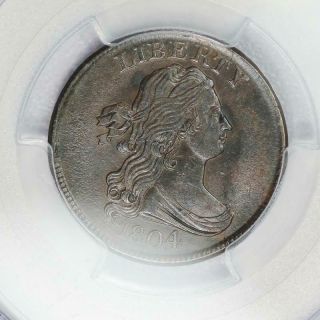 1804 Draped Bust Half Cent Pcgs Au Details Looks Uncirculated